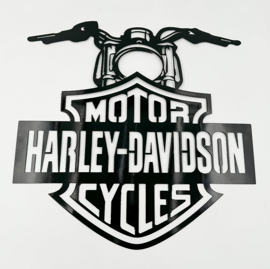 Harley Davidson Style Garage Sign